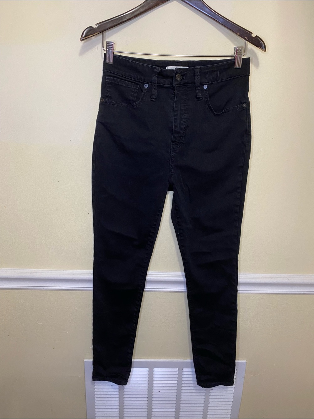 Womens MADEWELL black jeans size 28